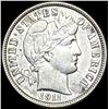 Image 1 : 1911 Silver Barber Dime CLOSELY UNCIRCULATED