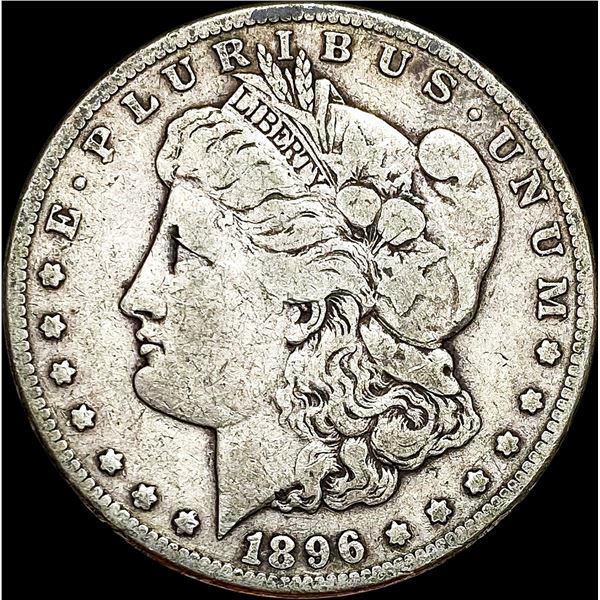 1896-S Silver Morgan Dollar LIGHTLY CIRCULATED