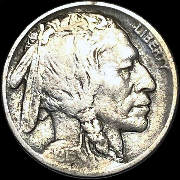 1913-D Buffalo Nickel Type 2 CLOSELY  UNCIRCULATED