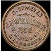 Image 2 : Stephen A. Douglas Civil War Token 1860s. CLOSELY UNCIRCULATED