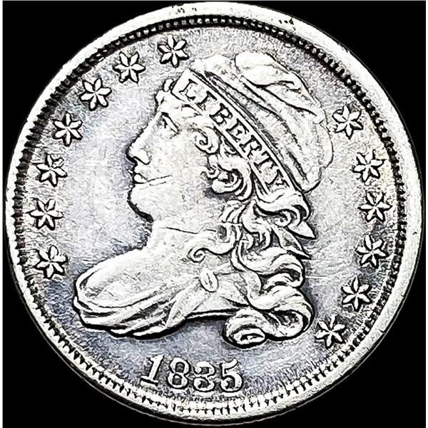 1835 Capped Bust Dime CLOSELY UNCIRCULATED
