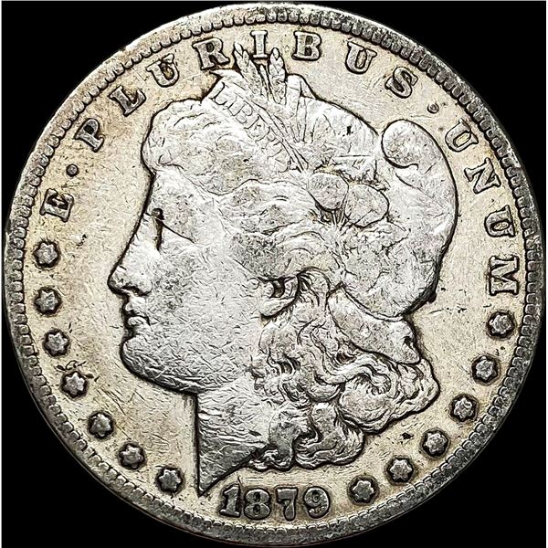 1879-CC Silver Morgan Dollar LIGHTLY CIRCULATED