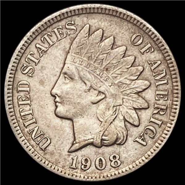 1908-S Indian Head Cent CHOICE AU