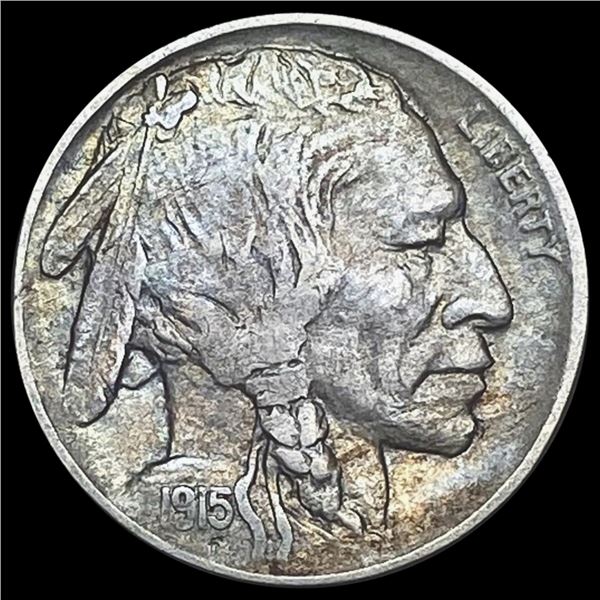 1915-D Buffalo Nickel CHOICE AU