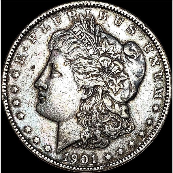 1901 Morgan Silver Dollar NEARLY UNCIRCULATED