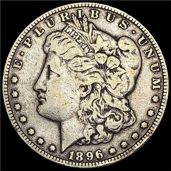 1896-S Silver Morgan Dollar LIGHTLY CIRCULATED