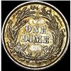 Image 2 : 1893 Silver Barber Dime CLOSELY UNCIRCULATED