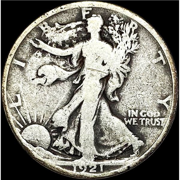 1921 Walking Liberty Half Dollar NICELY  CIRCULATED