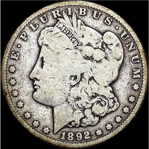 1892-S Silver Morgan Dollar NICELY CIRCULATED