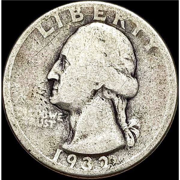 1932-D Silver Washington Quarter NICELY  CIRCULATED