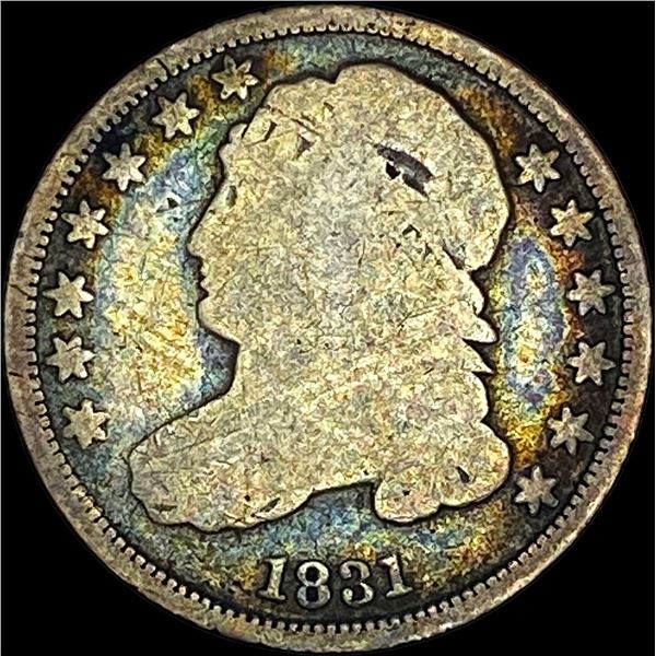 1831 Capped Bust Dime NICELY CIRCULATED
