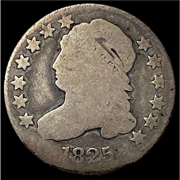 1825 Capped Bust Dime NICELY CIRCULATED