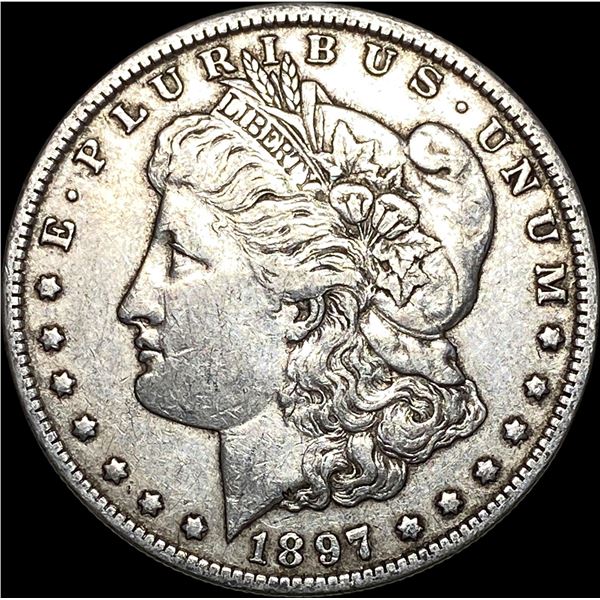 1897-O Silver Morgan Dollar NEARLY  UNCIRCULATED