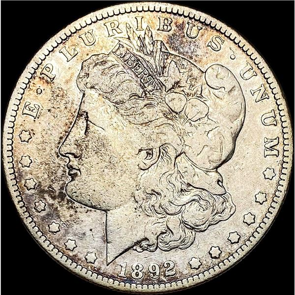 1892-S Silver Morgan Dollar LIGHTLY CIRCULATED