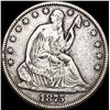 Image 1 : 1875 Seated Liberty Half Dollar NEARLY  UNCIRCULATED