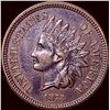 Image 1 : 1873 Indian Head Cent CLOSELY UNCIRCULATED