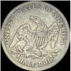 Image 2 : 1838 Capped Bust Half Dollar NEARLY  UNCIRCULATED