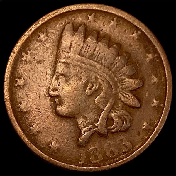 1863 Indian Head Cent CLOSELY UNCIRCULATED
