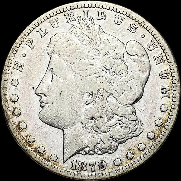 1879-CC Silver Morgan Dollar LIGHTLY CIRCULATED