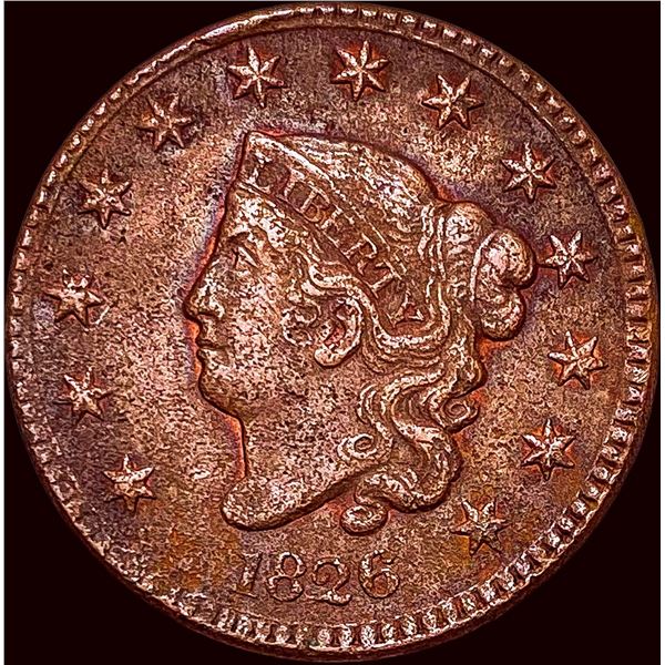 1826 Coronet Head Large Cent HIGH GRADE