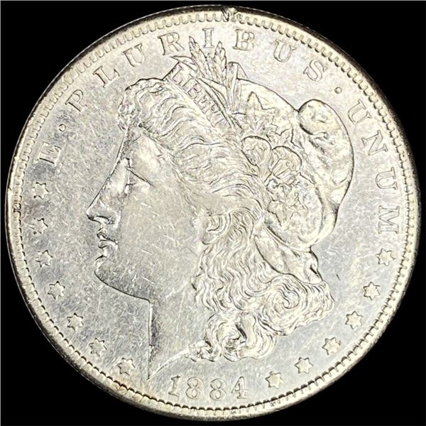 1884-S Morgan Silver Dollar CLOSELY UNCIRCULATED