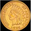 Image 1 : 1884 Indian Head Cent CHOICE BU