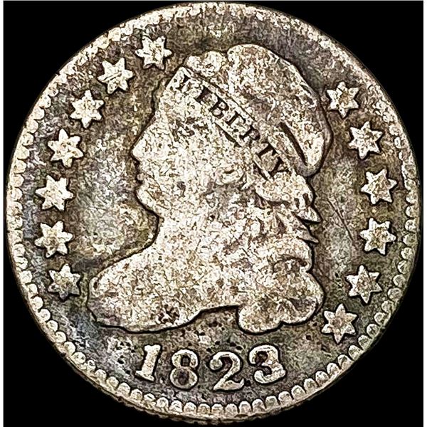 1823 Capped Bust Dime NICELY CIRCULATED