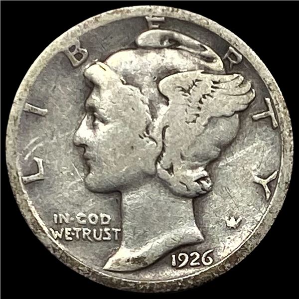 1926-S Mercury Dime NICELY CIRCULATED