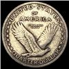 Image 2 : 1917 Type 1 Standing Liberty Quarter NEARLY  UNCIRCULATED