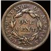 Image 2 : 1839 Braided Hair Large Cent NICELY CIRCULATED