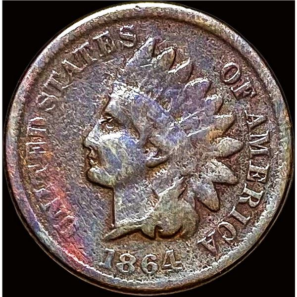 1864 Indian Head Cent LIGHTLY CIRCULATED