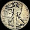 Image 1 : 1921-D Walking Liberty Half Dollar NICELY  CIRCULATED