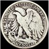 Image 2 : 1921 Silver Half Dollar Walking Liberty NICELY CIRCULATED