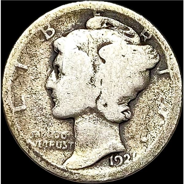 1921 Silver Mercury Dime NICELY CIRCULATED