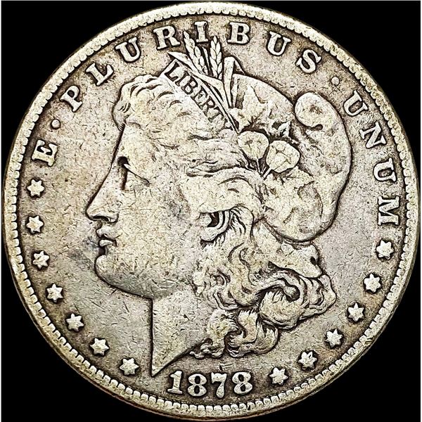1878 Silver Morgan Dollar LIGHTLY CIRCULATED