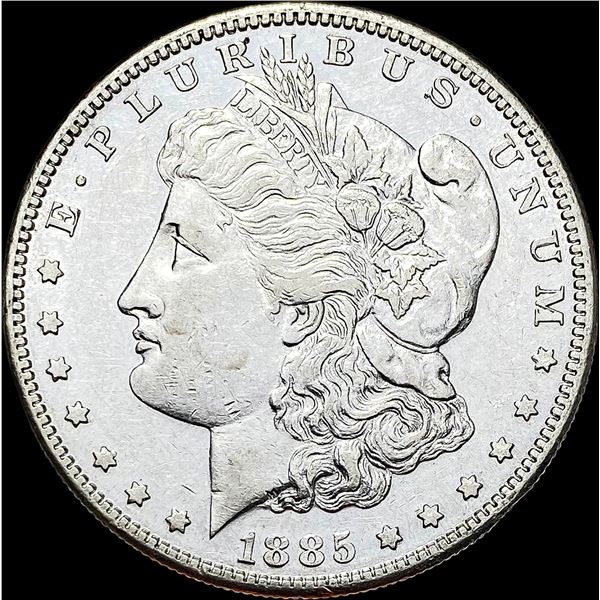 1885-S Silver Morgan Dollar CLOSELY UNCIRCULATED
