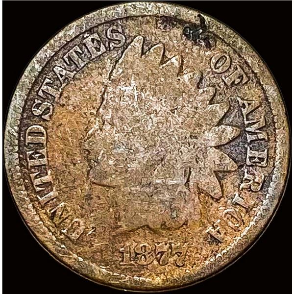 1877 Indian Head Cent NICELY CIRCULATED