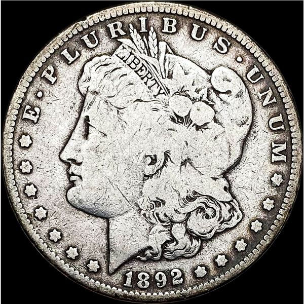 1892-S Silver Morgan Dollar NICELY CIRCULATED
