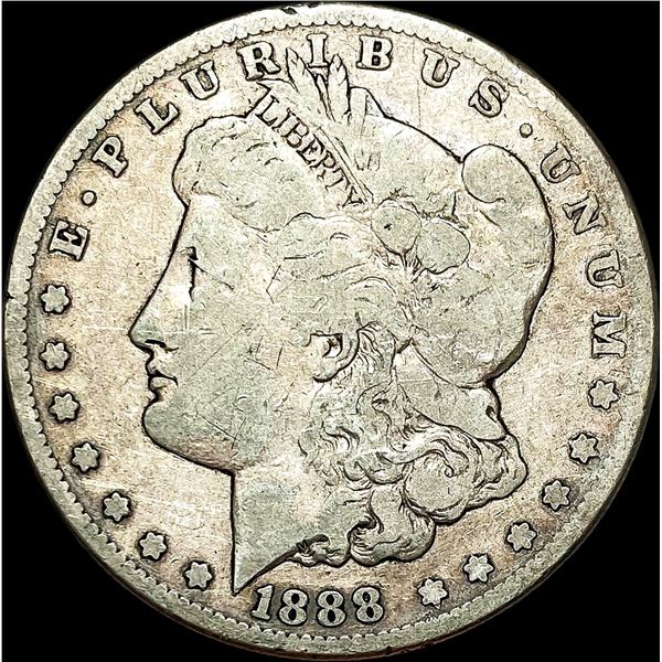 1888-S Silver Morgan Dollar NICELY CIRCULATED