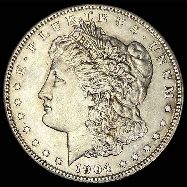 1904 Morgan Silver Dollar CHOICE AU