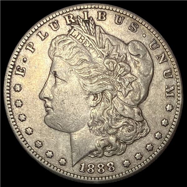 1888-S Silver Morgan Dollar NEARLY  UNCIRCULATED