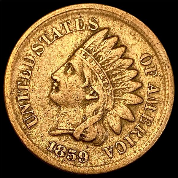 1859 Indian Head Cent NEARLY UNCIRCULATED