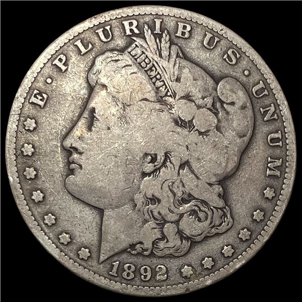 1892-S Silver Morgan Dollar NICELY CIRCULATED