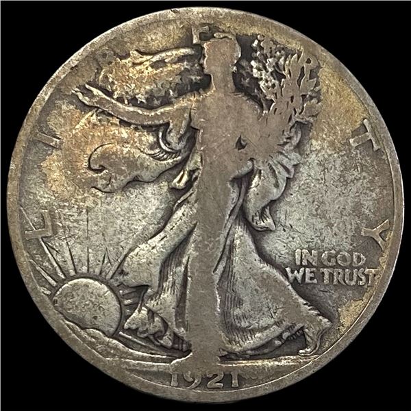 1921-S Walking Liberty Half Dollar NICELY  CIRCULATED