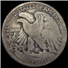 Image 2 : 1921-S Walking Liberty Half Dollar NICELY  CIRCULATED