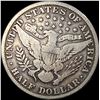 Image 2 : 1913 Silver Barber Half Dollar NICELY  CIRCULATED