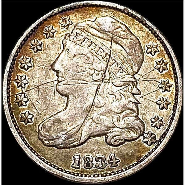 1834 Capped Bust Dime HIGH GRADE