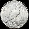 Image 2 : 1921 Silver Peace Dollar CLOSELY UNCIRCULATED