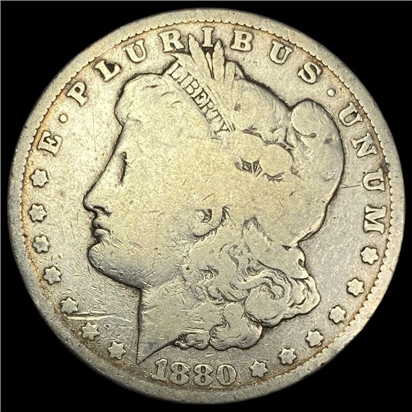 1880-O Silver Morgan Dollar LIGHTLY CIRCULATED