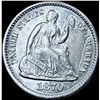 Image 1 : 1870 Seated Liberty Half Dime CHOICE AU